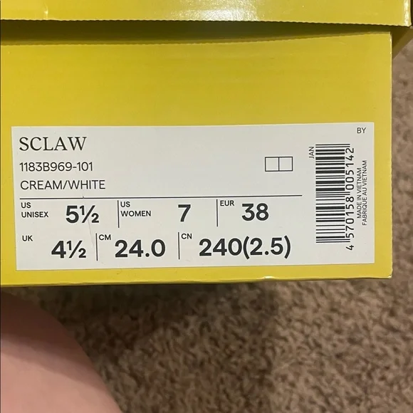 Onitsuka Tiger Cream/White Sneakers Size 7 NWT - Picture 7 of 7